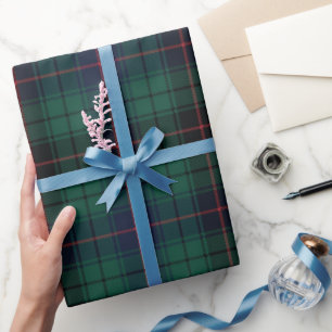 Traditionelles Clan Davidson Scottish Tartan Karo Geschenkpapier