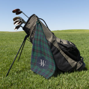 Traditionelles Clan Davidson Scottish Tartan Karo Golfhandtuch