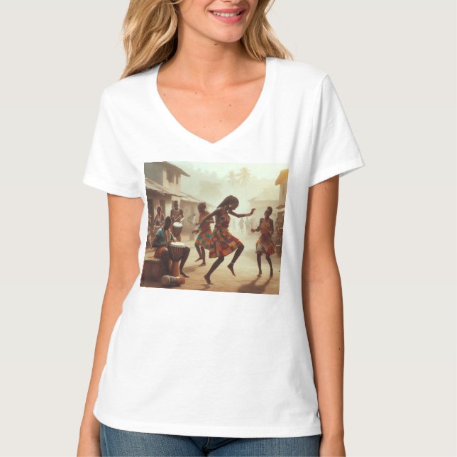 Traditionelles Dance T-Shirt (Vorderseite)