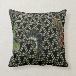 Traditionelles Erbe der Batik Kissen