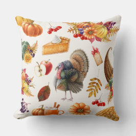 Traditionelles Erntedank Holiday Throw Kissen