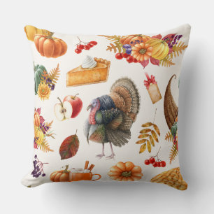 Traditionelles Erntedank Holiday Throw Kissen