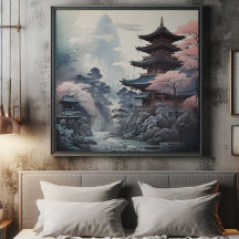 Traditionelles Festhalten des japanischen Tempels