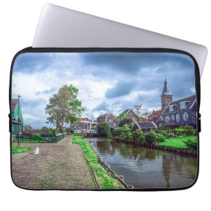 Traditionelles Fischerdorf Marken, Niederlande Laptopschutzhülle