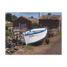 Traditionelles Fischereiboot der Azoren