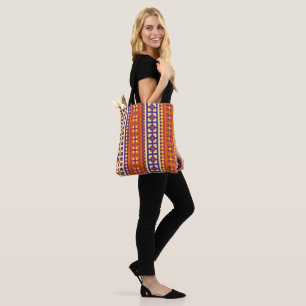 Traditionelles geometrisches ethnisches Motiv  Tasche