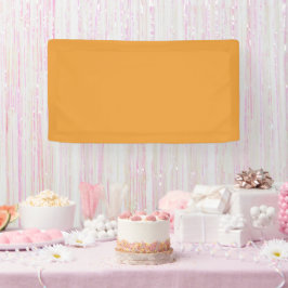 Traditionelles - Golden Orange Banner