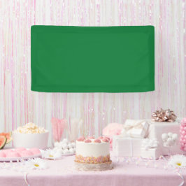 Traditionelles Grün - Banner