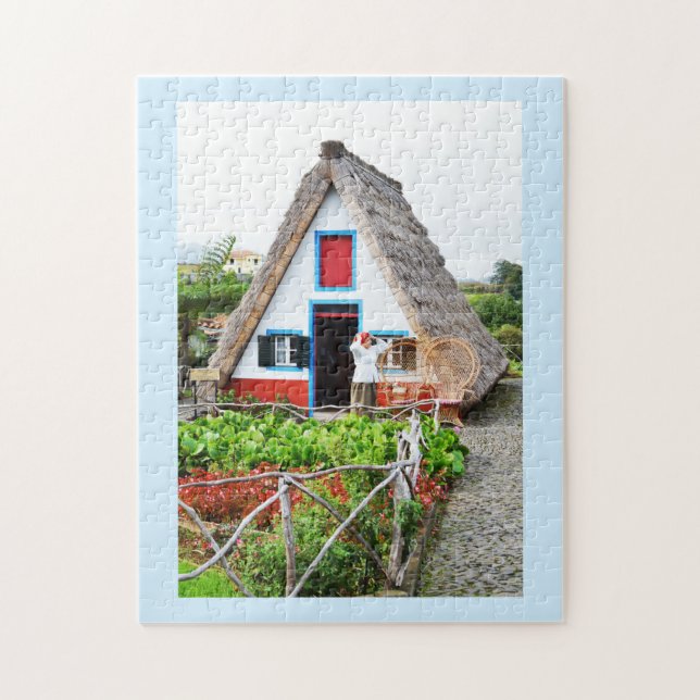 Traditionelles Haus in Santana (Vertikal)