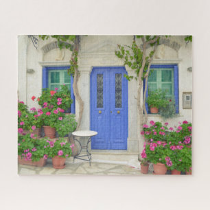 Traditionelles Haus Tinos Island Griechenland Reis