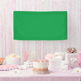 Traditionelles - helles grünes Banner