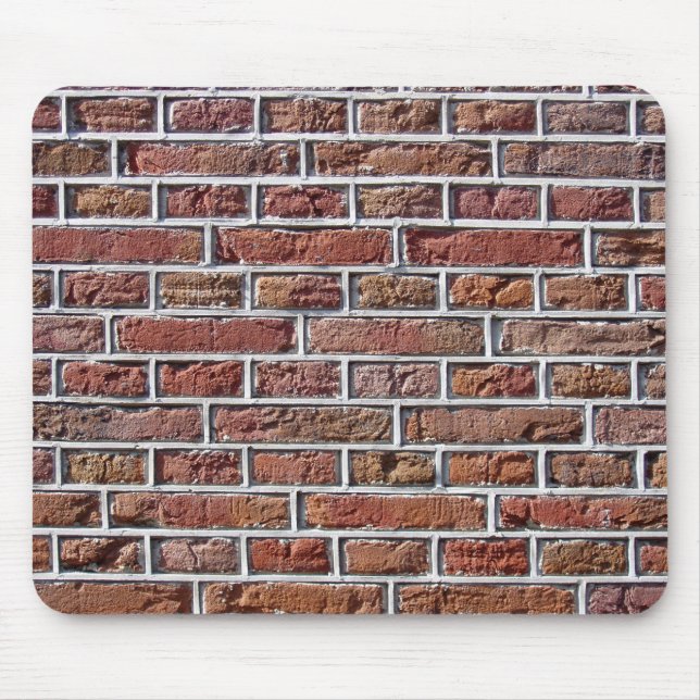 Traditionelles holländisches Brickwork-Foto Mousepad (Vorne)