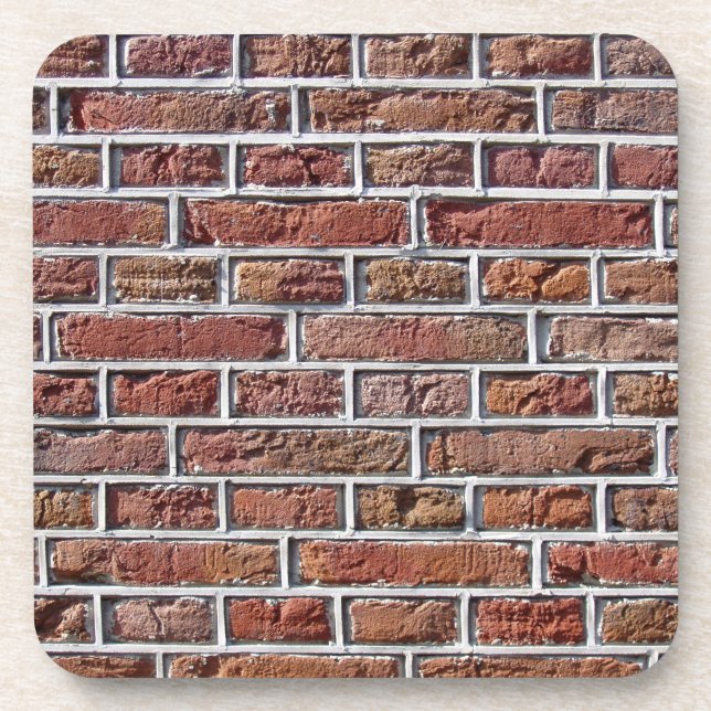 Traditionelles holländisches Brickwork-Foto Untersetzer (Vorderseite)