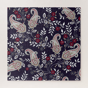 Traditionelles indisches Paisley, nahtlos Muster.