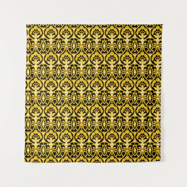 Traditionelles indisches Shirt Textile Design. Wandteppich (Vorderseite)