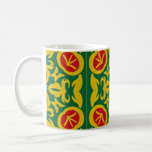 Traditionelles islamisches Muster. Bandana-Printde Kaffeetasse