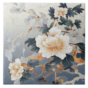 Traditionelles Japan Kutani Zierkunst 11 Fliese