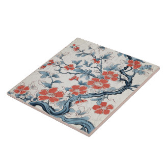 Traditionelles Japan Kutani Zierkunst 14 Fliese