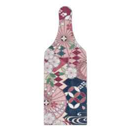 Traditionelles japanisches Blumenglas Sakura Pink Schneidebrett