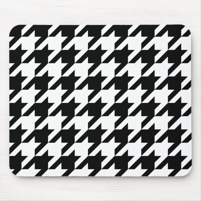 Traditionelles japanisches Design3 - CHIDORI- Schw Mousepad (Vorne)