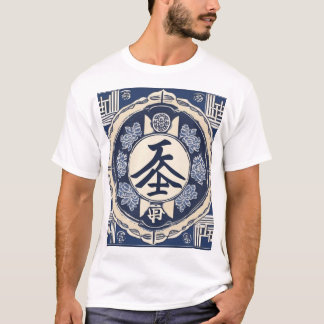 Traditionelles japanisches Musterdesign 0035 T-Shirt