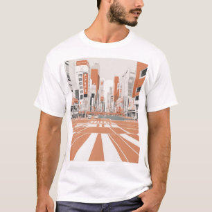 Traditionelles japanisches Musterdesign, künstleri T-Shirt