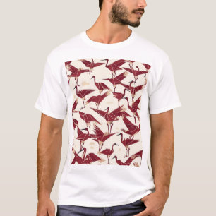 Traditionelles japanisches Musterdesign Textilkuns T-Shirt