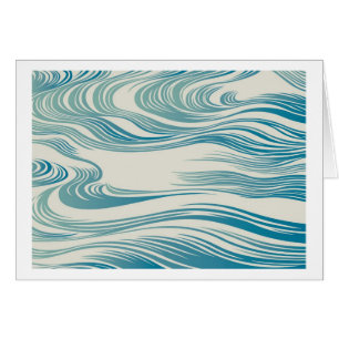 Traditionelles japanisches Wellenmuster