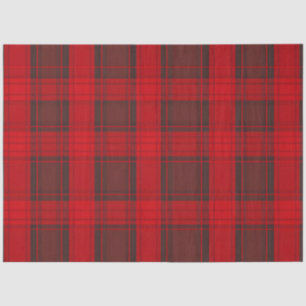 Traditionelles Kariertes Tartan Moderne Kollektion Seidenpapier