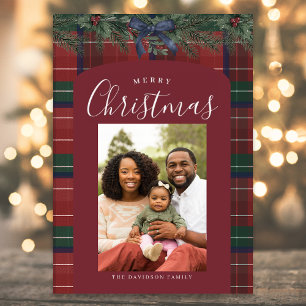 Traditionelles Karo Feiertagskarte