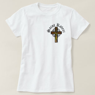 Traditionelles katholisches Shirt, Lily der Mohwks T-Shirt