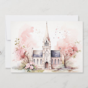 Traditionelles kirchliches Thema Einladung