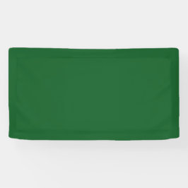Traditionelles - klassisches grünes Banner