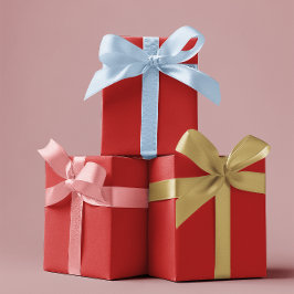 Traditionelles - klassisches Rot - Papierblätter Geschenkpapier Set