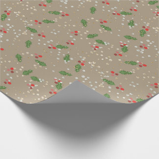 Traditionelles/klassisches Weihnachtsbläserpapier Geschenkpapier
