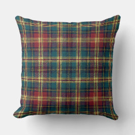 Traditionelles königliches schottisches Tartan-Kar Kissen