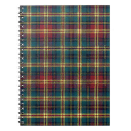 Traditionelles königliches schottisches Tartan-Kar Notizblock