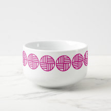 Traditionelles koreanisches Muster-Soup-Mug