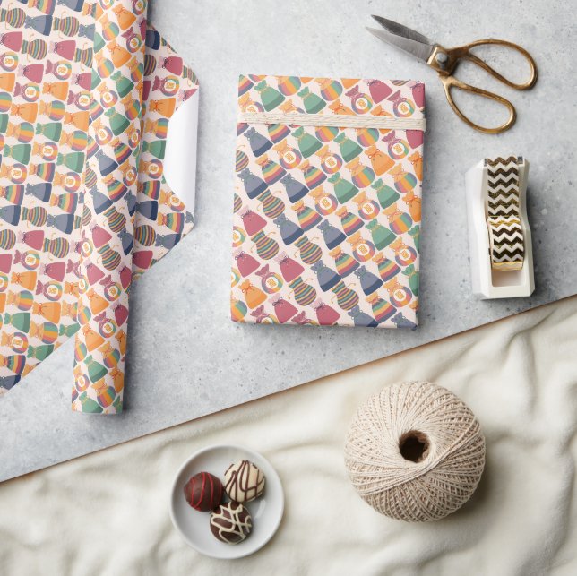 Traditionelles koreanisches Papier zum Wrapping vo Geschenkpapier (Kunsthandwerk)