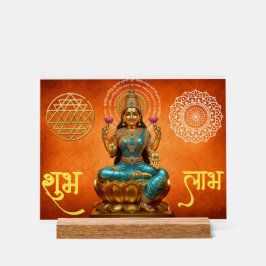 Traditionelles Laxmi Mata Poster