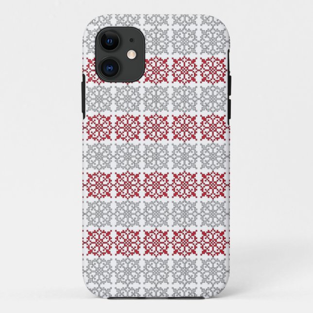 Traditionelles lettisches SUN-Zeichen geometrische Case-Mate iPhone Hülle (Rückseite)