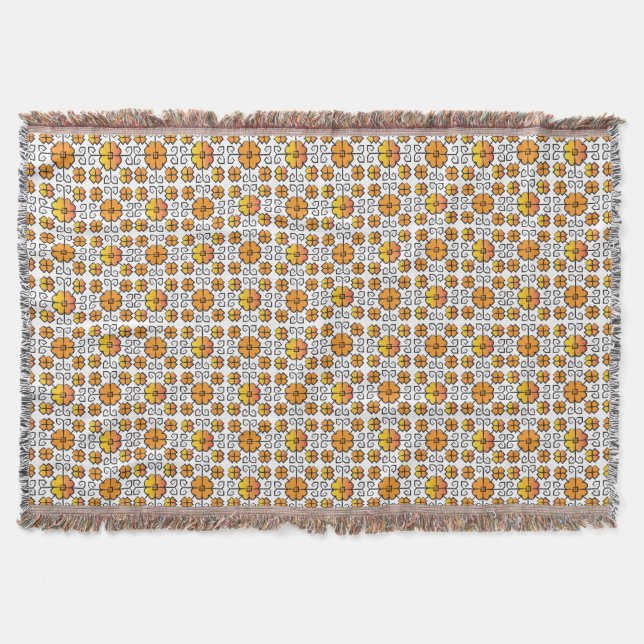 Traditionelles lettisches SUN-Zeichen geometrische Decke (Vorderseite)