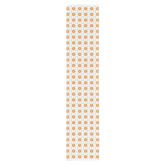 Traditionelles lettisches SUN-Zeichen geometrische Kurzer Tischläufer (Vorderseite)