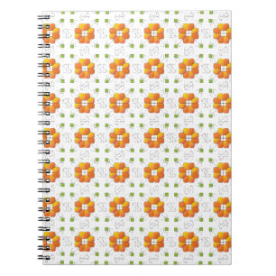Traditionelles lettisches SUN-Zeichen geometrische Notizblock