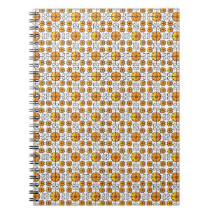 Traditionelles lettisches SUN-Zeichen geometrische Notizblock