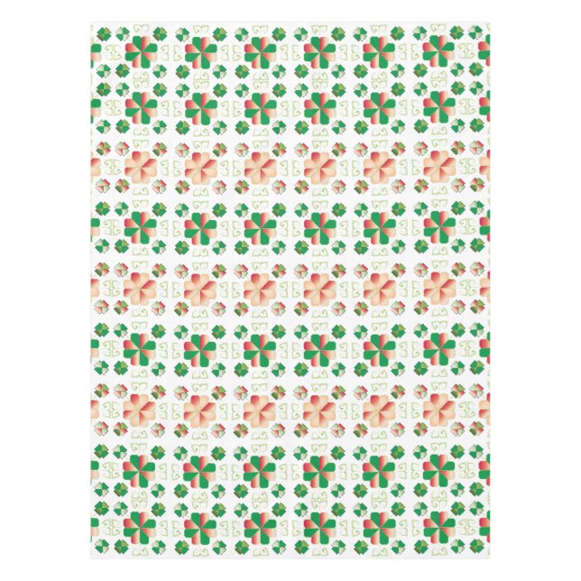 Traditionelles lettisches SUN-Zeichen geometrische Tischdecke (Vorderseite)