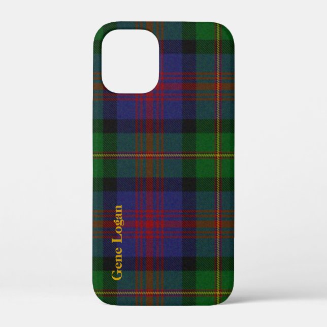 Traditionelles Logan Tartan Kariert  Case-Mate iPhone Hülle (Rückseite)