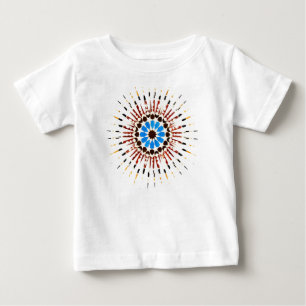 Traditionelles marokkanisches Zellige Baby T-shirt