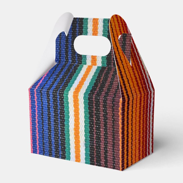 Traditionelles mexikanisches Fiesta-Design Geschenkschachtel (Vorderseite)