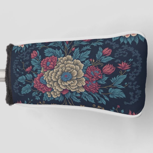 Traditionelles mexikanisches Stickereimuster Golf Headcover (Vorderseite)